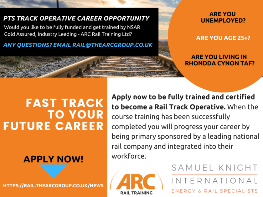 Trainee - Track Operative Opportunities with Samuel Knight - ARC Rail ...